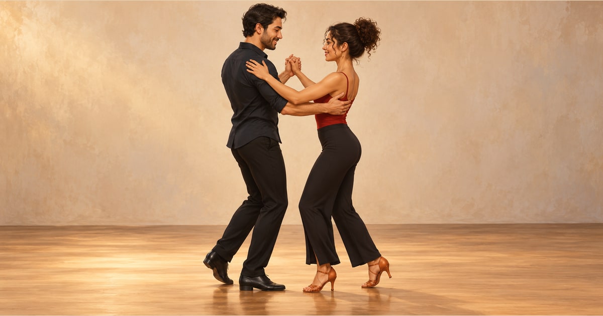 Closed Position Basic salsa move (la, basic)