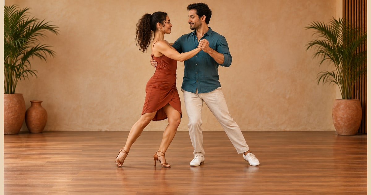 Casino Lateral Basic salsa move (cuban, beginner)