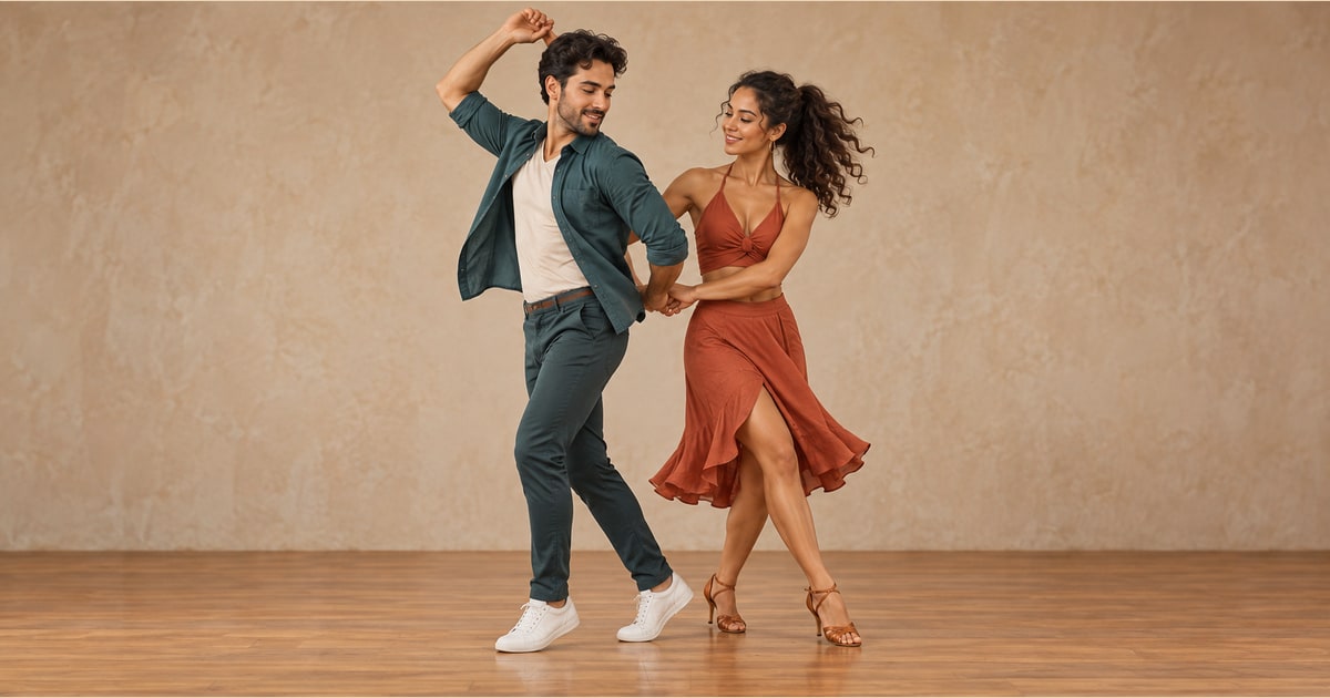 Spin and Wrap Exchange salsa move (la, advanced)