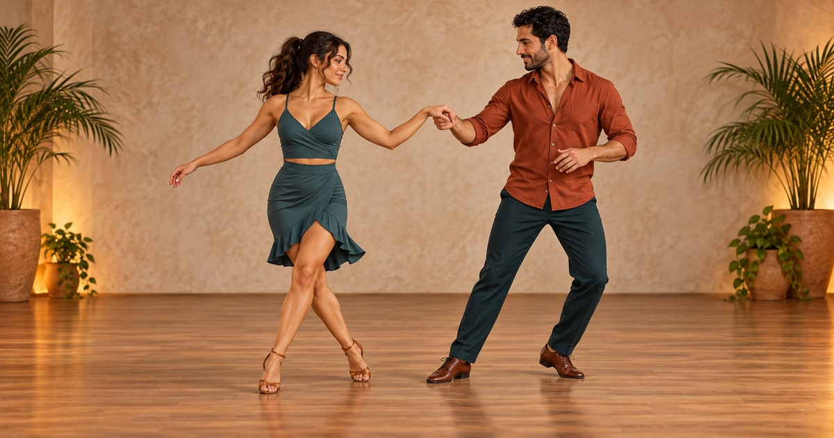 Syncopated Cross Body Lead salsa move (la, improver)